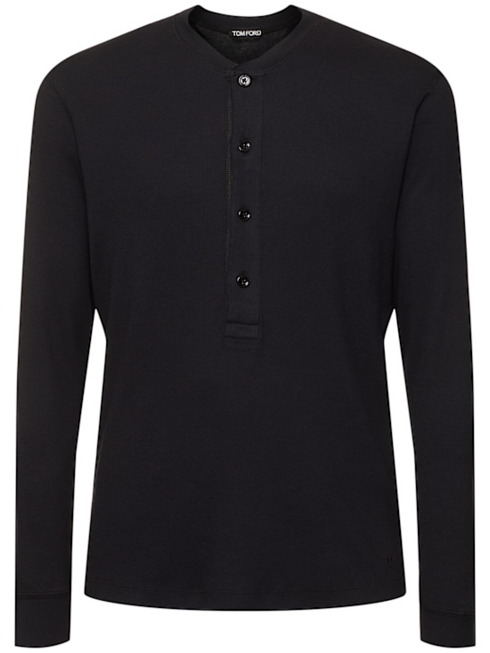 LuisaViaRoma Tom FordT-shirt in cotone e modal a costine