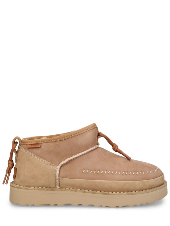 LuisaViaRoma UggStivali Ultra Mini Rigenerate in camoscio 20mm