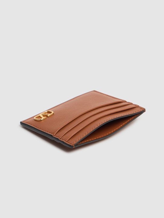 LuisaViaRoma Valentino GaravaniPorta Carte Di Credito In Pelle Con Logo