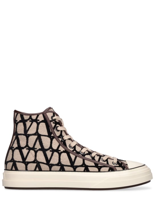 LuisaViaRoma Valentino GaravaniSneakers high top Toile Iconographe
