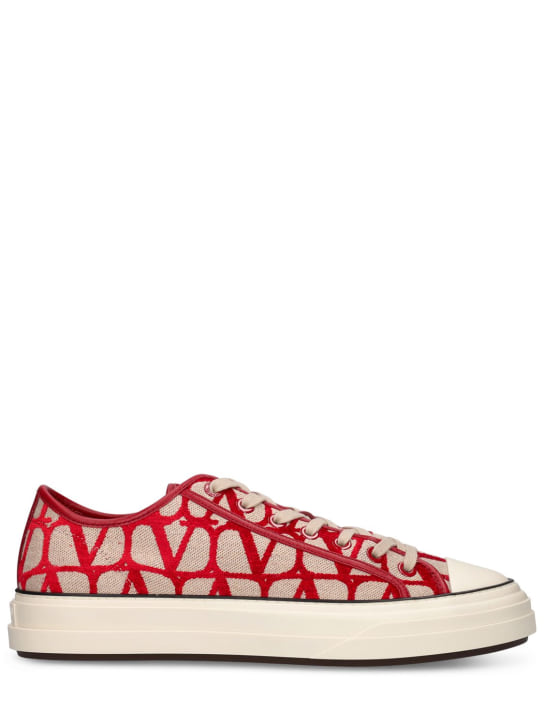 LuisaViaRoma Valentino GaravaniSneakers low top Toile Iconographe