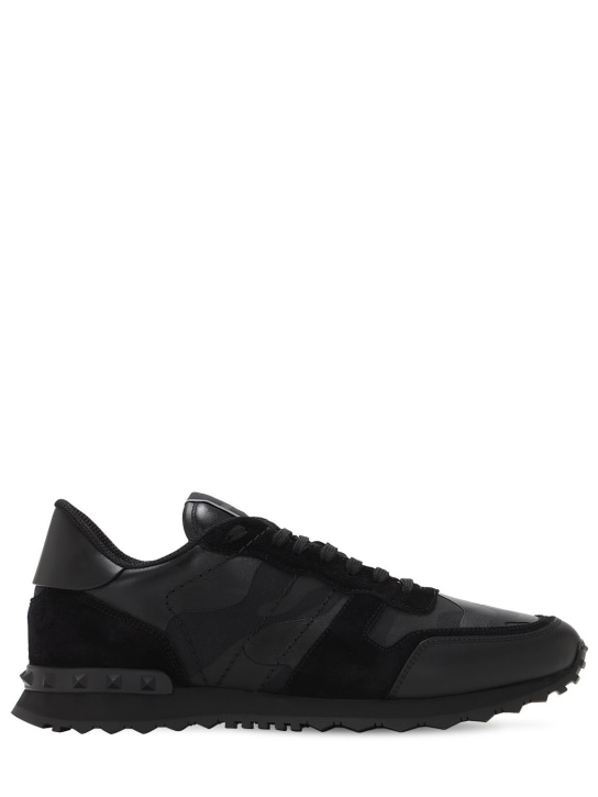 LuisaViaRoma Valentino GaravaniSneakers Rock Runner in tela e pelle