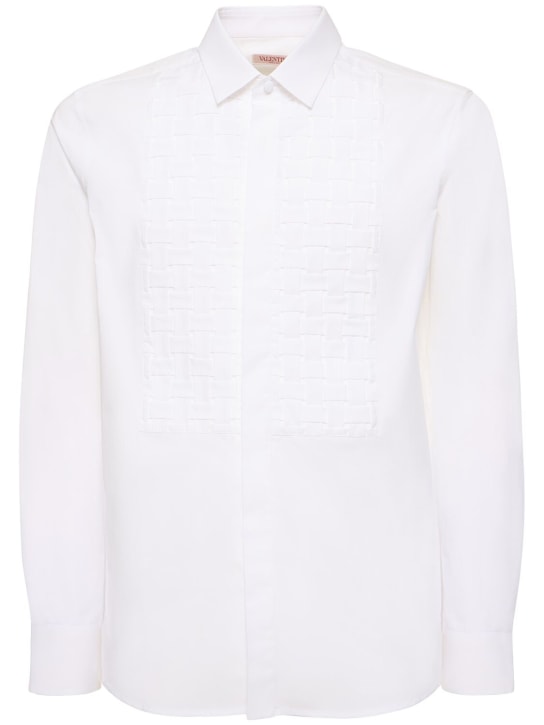 LuisaViaRoma ValentinoCamicia in cotone con plastron