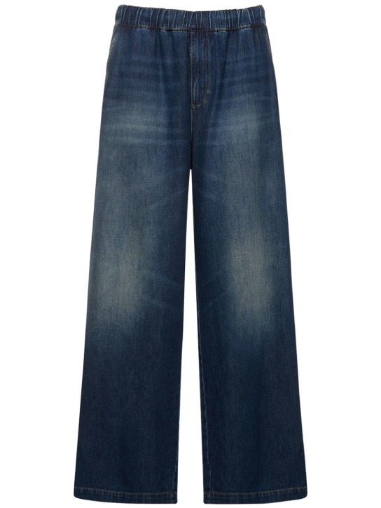 LuisaViaRoma ValentinoJeans larghi in denim con coulisse