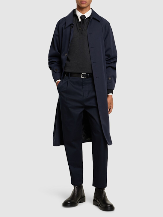 LuisaViaRoma ValentinoPantaloni In Gabardina Di Cotone