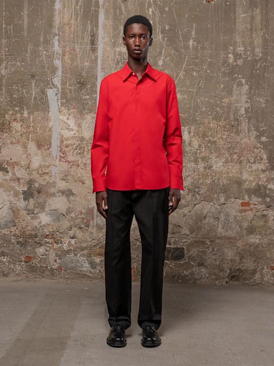 LuisaViaRoma ValentinoPantaloni In Misto Cotone Stretch / Coulisse