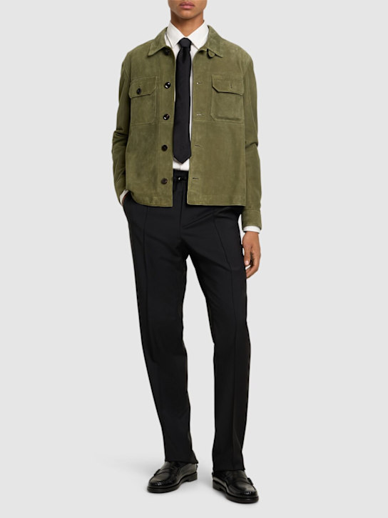 LuisaViaRoma ValentinoPantaloni Jogger In Lana E Mohair
