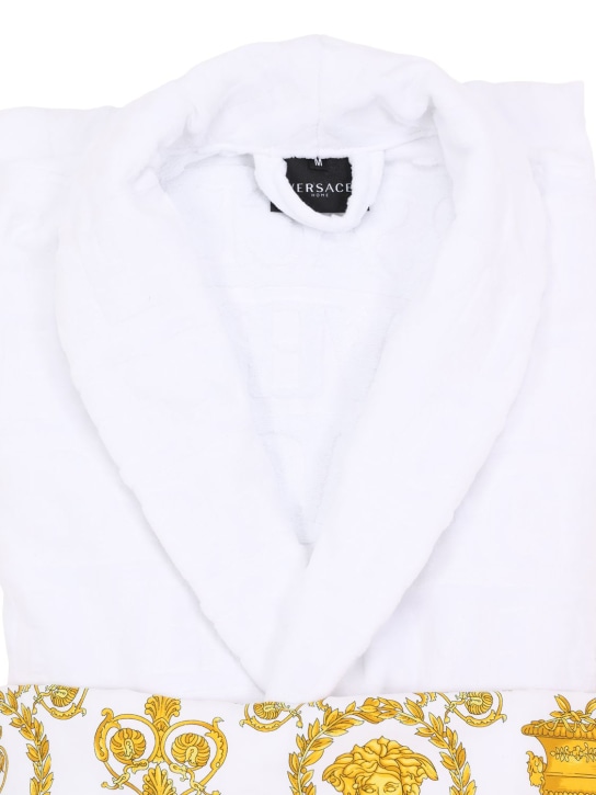 LuisaViaRoma VersaceAccappatoio Barocco & Robe In Cotone
