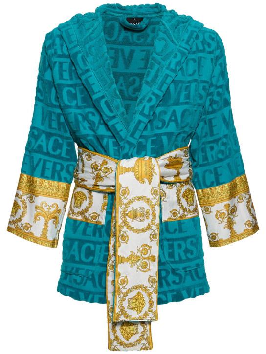 LuisaViaRoma VersaceAccappatoio Barocco & Robe in cotone