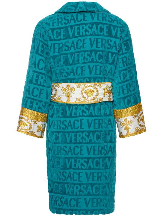 LuisaViaRoma VersaceAccappatoio Barocco & Robe In Cotone