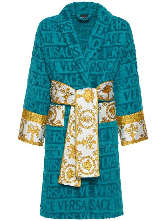 LuisaViaRoma VersaceAccappatoio Barocco & Robe in cotone