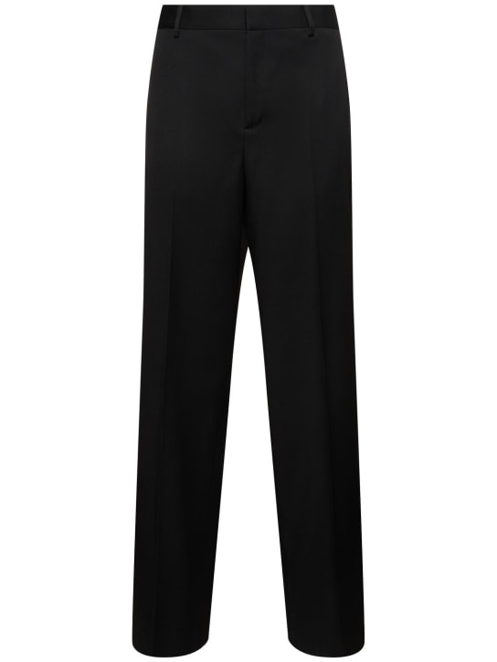LuisaViaRoma VersacePantaloni sartoriali in twill di lana