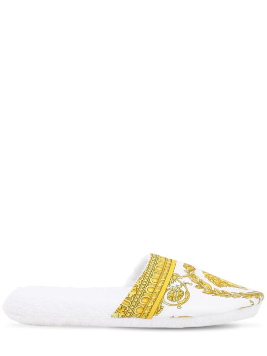 LuisaViaRoma VersacePantofole Barocco & Robe in cotone