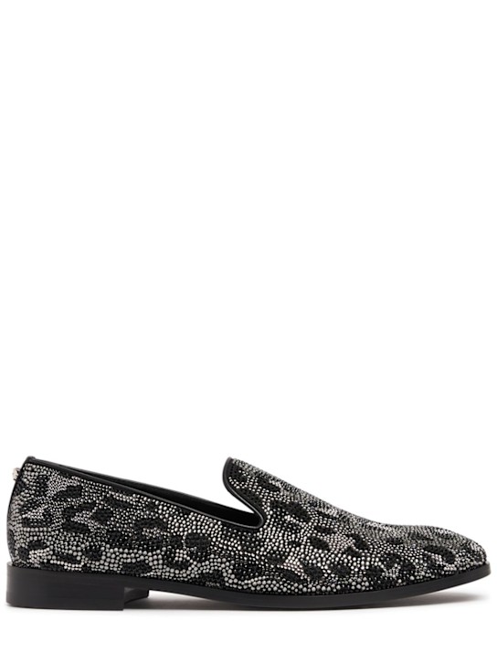 LuisaViaRoma VersaceScarpe basse con stampa leopardata