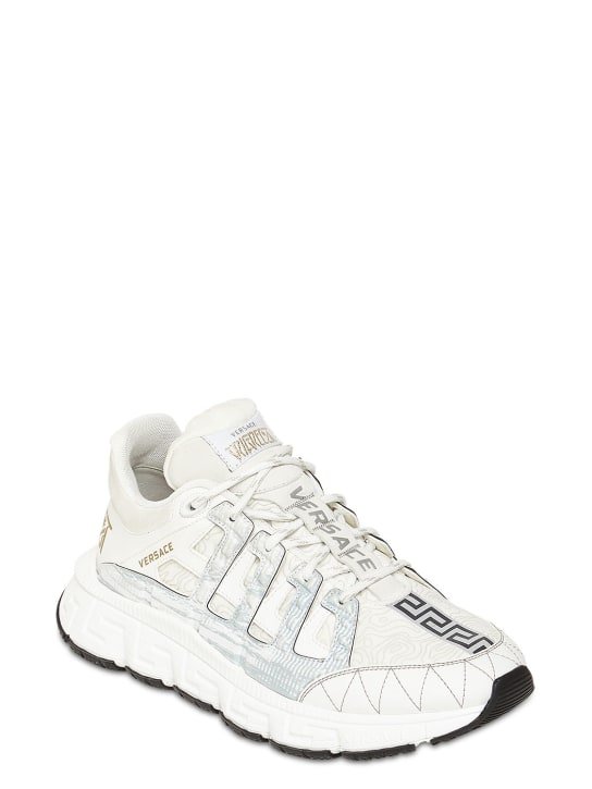 LuisaViaRoma VersaceSneakers Baroque Trigreca Con Logo