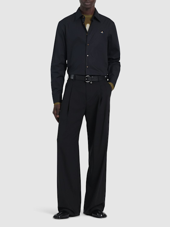 LuisaViaRoma Vivienne WestwoodCamicia In Popeline Di Cotone Con Ricamo