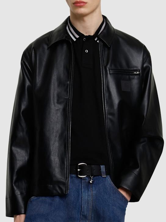 LuisaViaRoma Vivienne WestwoodCintura In Pelle Con Logo 3 5cm