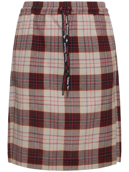 LuisaViaRoma Vivienne WestwoodGonna kilt in viscosa e lana