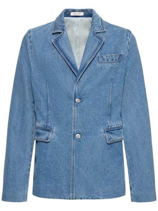 LuisaViaRoma Wales BonnerGiacca Eternity in denim di cotone