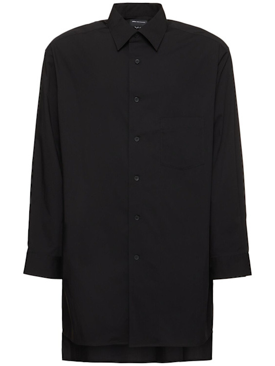 LuisaViaRoma Y-3Camicia GFX in misto cotone con logo