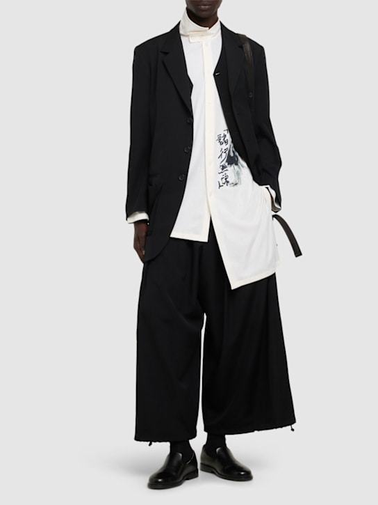 LuisaViaRoma Yohji YamamotoCamicia Asimmetrica Delivery In Cotone