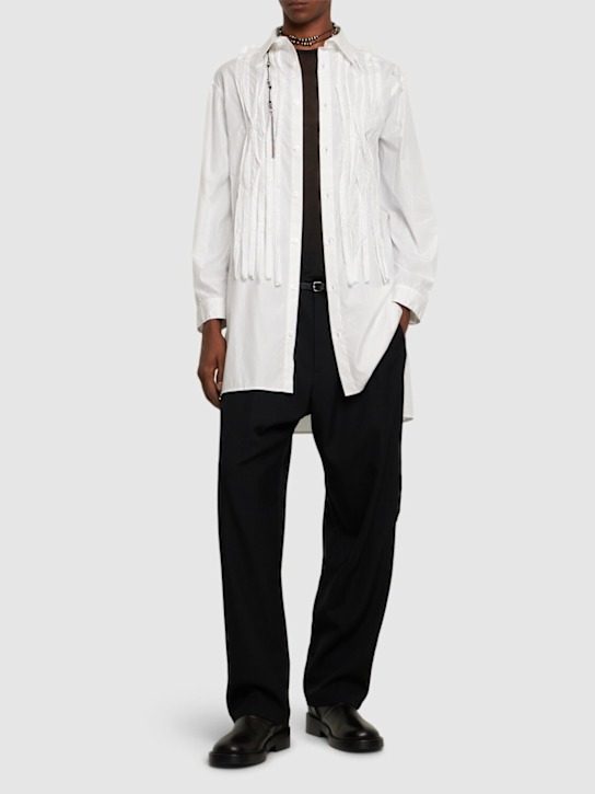LuisaViaRoma Yohji YamamotoCamicia U-chain In Cotone