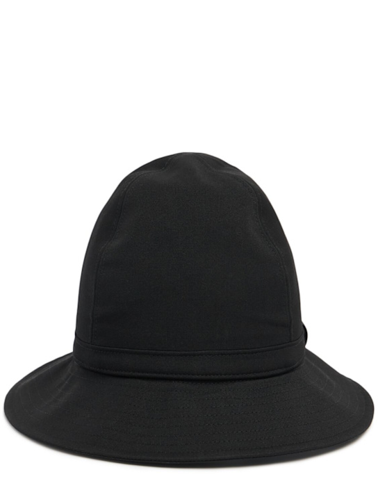LuisaViaRoma Yohji YamamotoCappello fedora in gabardina di lana