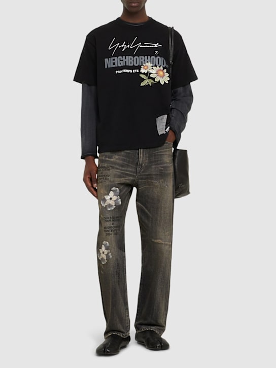 LuisaViaRoma Yohji YamamotoJeans Neighborhood Colore Sbiadito In Cotone