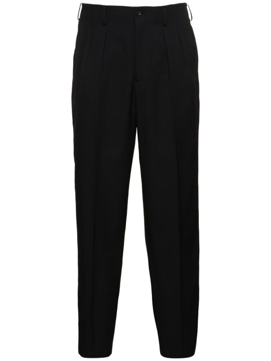 LuisaViaRoma Yohji YamamotoPantaloni Z-2 in gabardina di lana