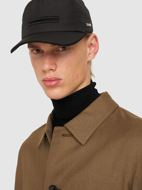 LuisaViaRoma ZegnaCappello Baseball In Nylon Techno