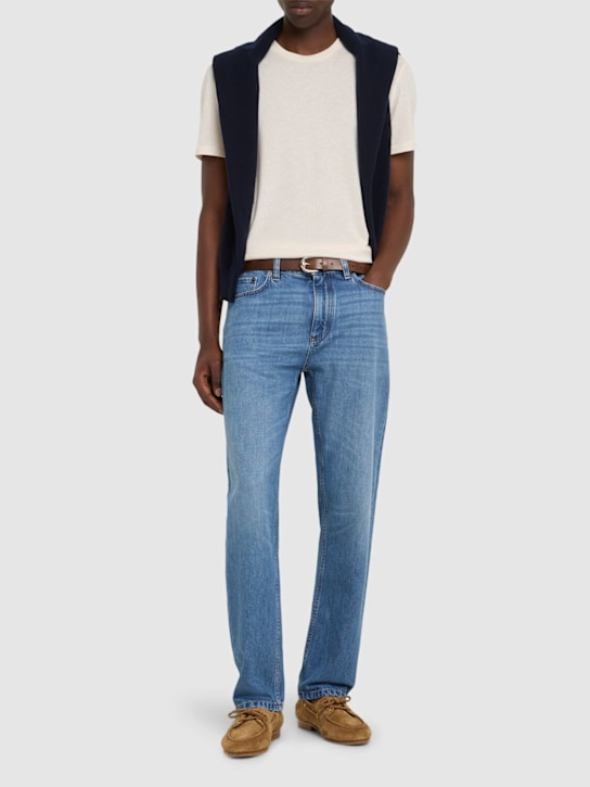 LuisaViaRoma ZegnaJeans 5 Tasche Vintage House In Cotone