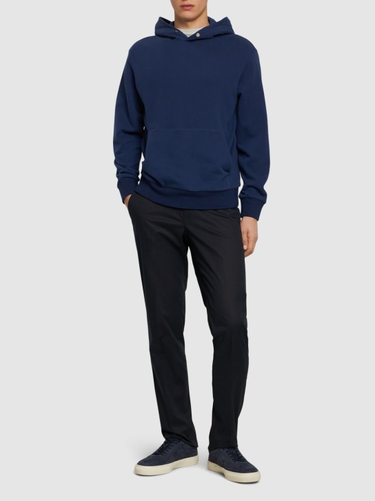 LuisaViaRoma ZegnaMaglia In Cotone E Cashmere / Cappuccio