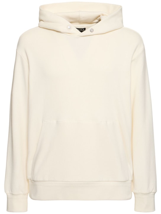 LuisaViaRoma ZegnaMaglia in cotone e cashmere / cappuccio