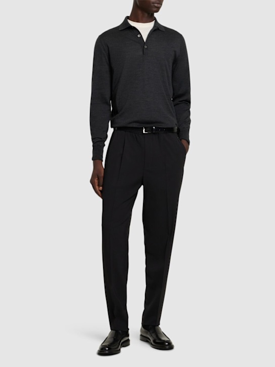 LuisaViaRoma ZegnaPantaloni Sartoriali Regular Fit In Misto Lana