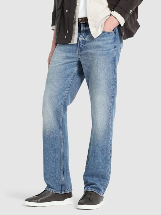 LuisaViaRoma ZegnaSneakers Low Top Triple Stitch In Pelle