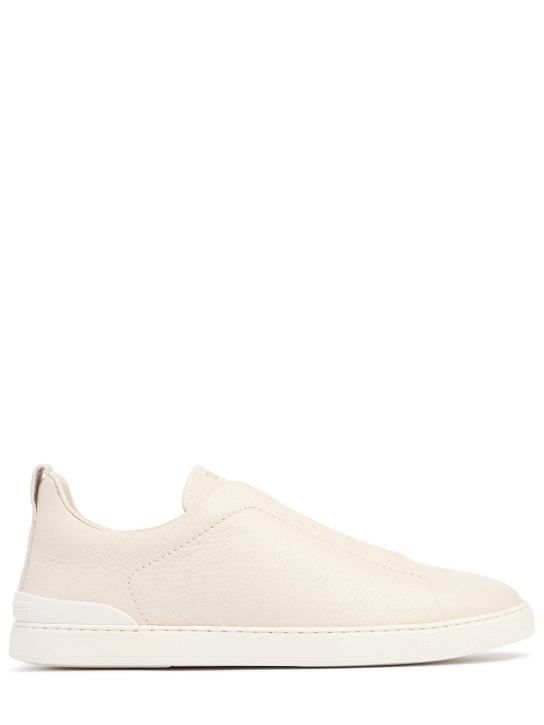 LuisaViaRoma ZegnaSneakers low top Triple Stitch in pelle