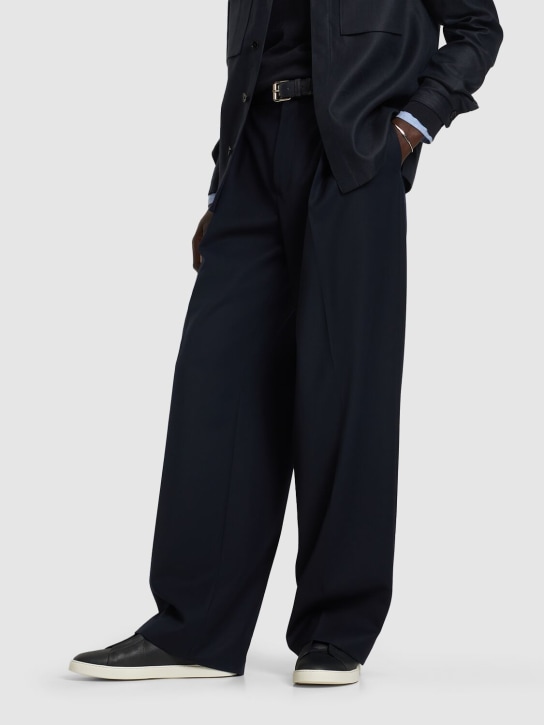 LuisaViaRoma ZegnaSneakers Low Top Triple Stitch In Pelle