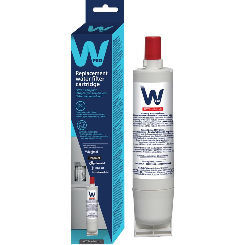 Whirlpool Cartuccia ricambio per il filtraggio dell'acqua