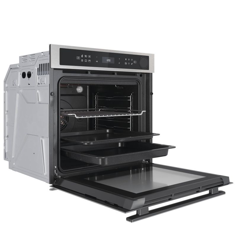 Whirlpool Forno Elettrico Incasso Whirlpool: Colore Inox Autopulente