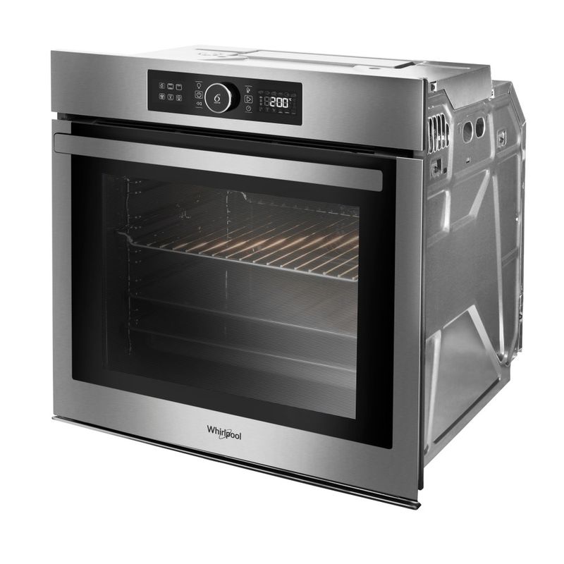 Whirlpool Forno Elettrico Incasso Whirlpool: Colore Inox Autopulente