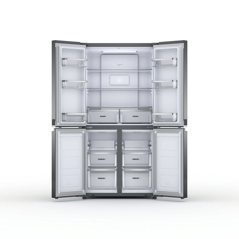 Whirlpool Frigorifero Americano Whirlpool: Colore Inox