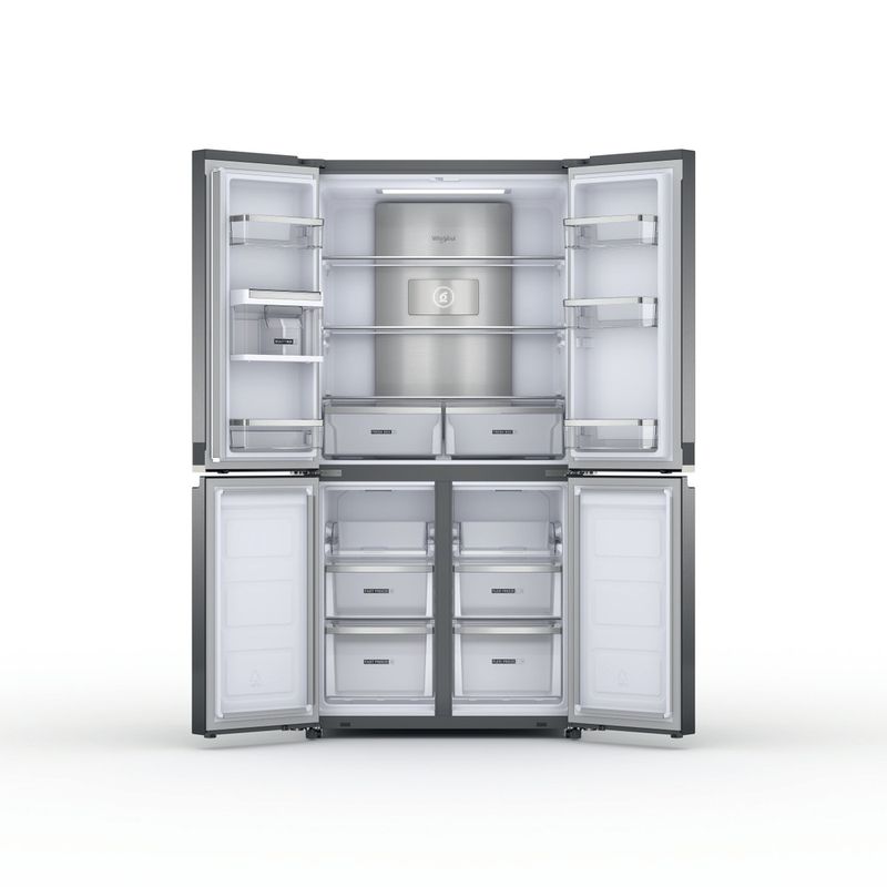 Whirlpool Frigorifero Americano Whirlpool: Colore Inox