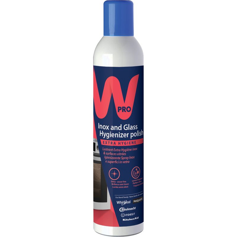 Whirlpool Igienizzante Spray Inox e superci in vetro • 400 ml