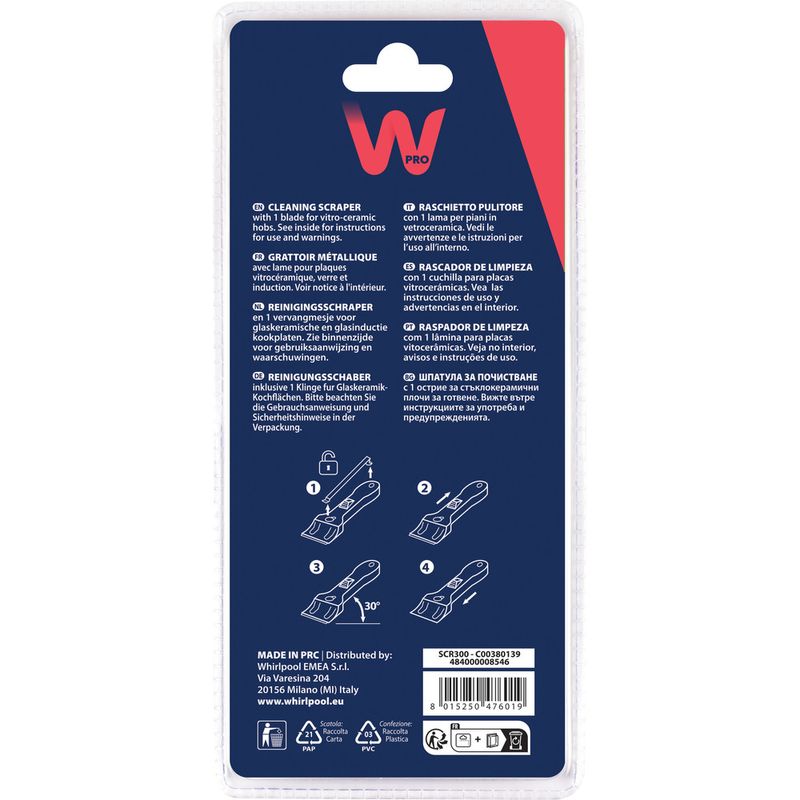 Whirlpool Kit Di Pulizia Per Piani In Vetroceramica E Induzione