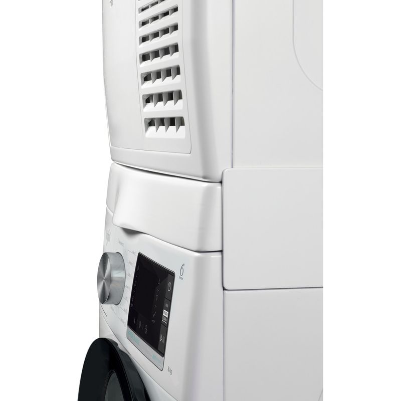 Whirlpool Kit Di Sovrapposizione Per Lavatrice E Asciugatrice Per Estetica Whirlpool Supreme Silence E Hotpoint Gentle Power