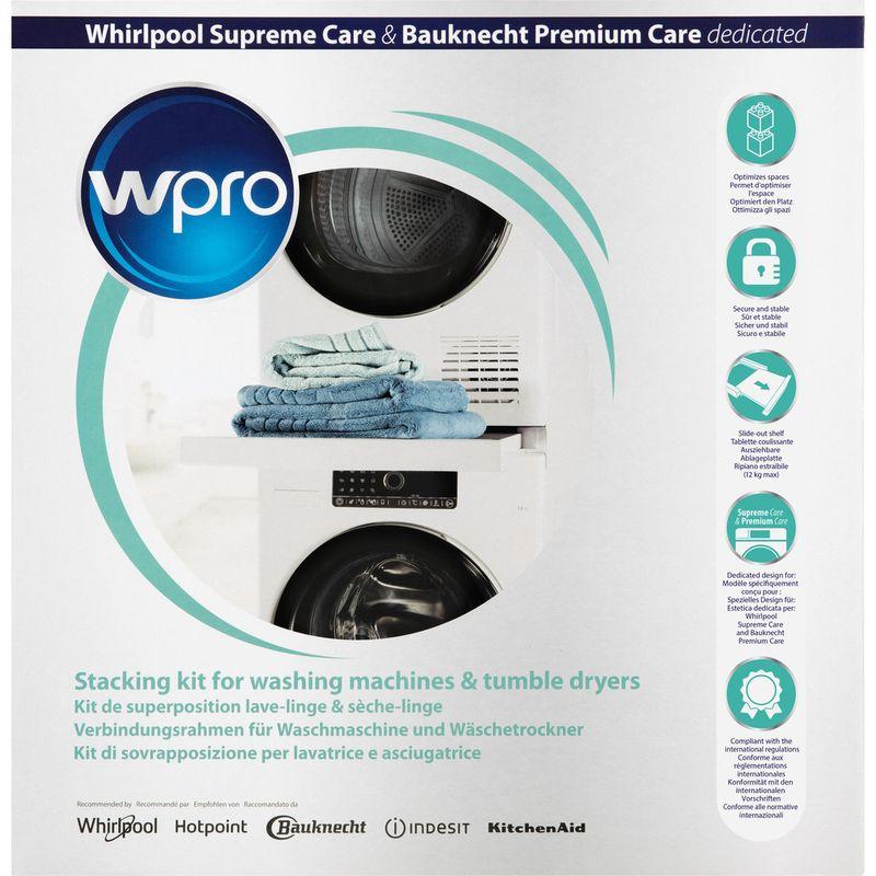 Whirlpool Kit Di Sovrapposizione Per Lavatrice E Asciugatrice Dedicato All'estetica Supreme Care Hotpoint & Premium Care Bauknecht