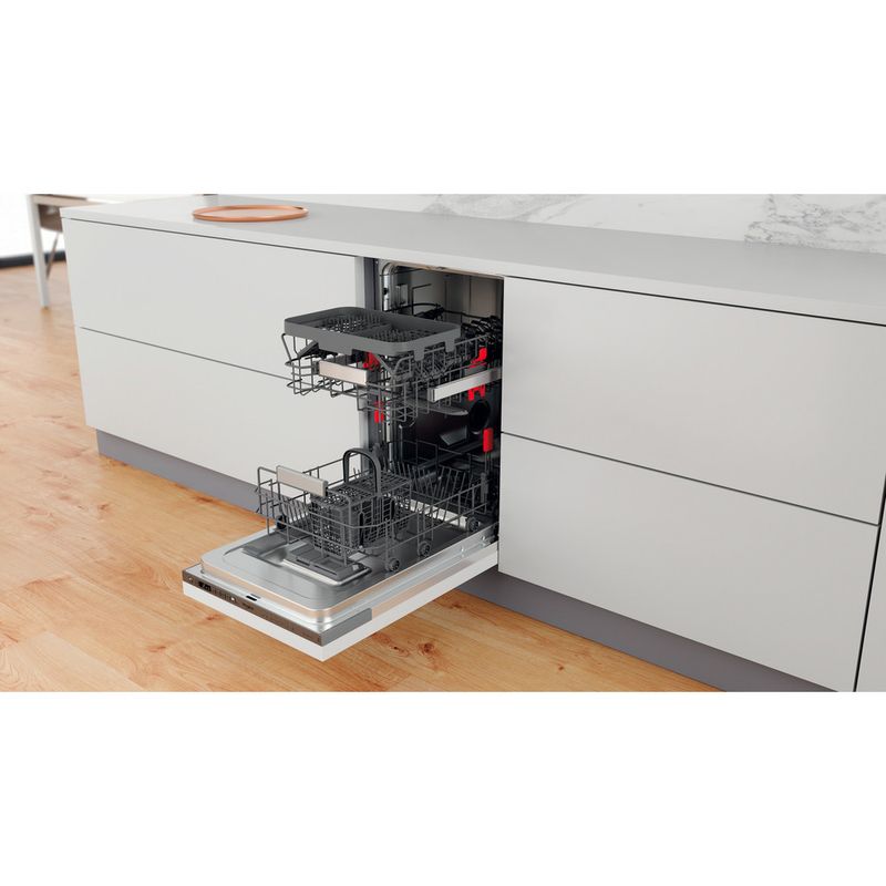 Whirlpool Lavastoviglie Da Incasso Whirlpool: Colore Inox Slim