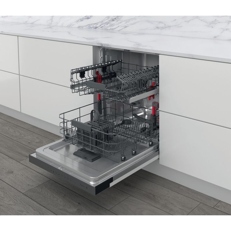 Whirlpool Lavastoviglie Semi Incasso Whirlpool: Colore Inox Grande Capienza