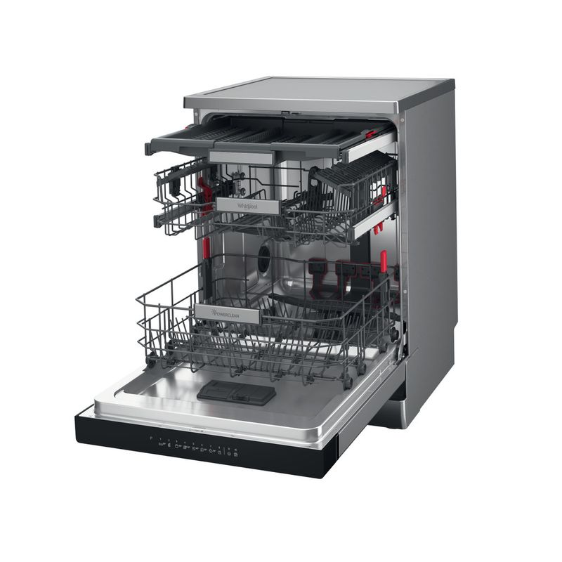 Whirlpool Lavastoviglie Whirlpool: Colore Inox Grande Capienza