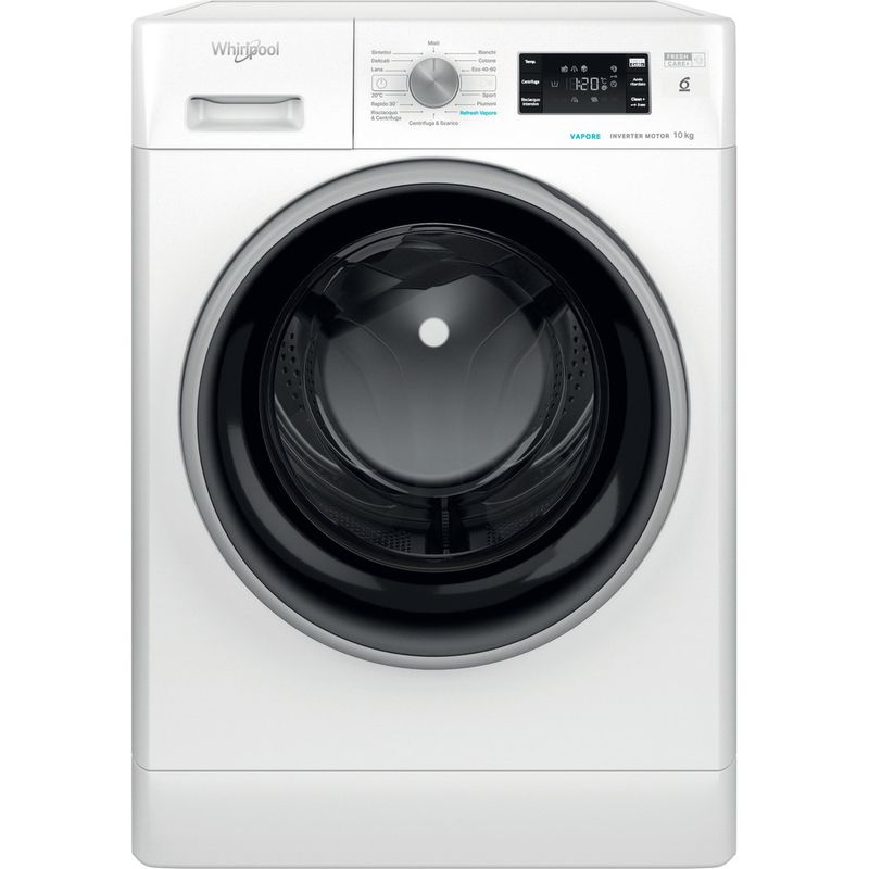 Whirlpool Lavatrice a libera installazione a carica frontale Whirlpool: 10 0 kg